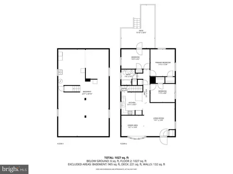 Floorplan - 446 Maple St, Warminster, PA 18974 photo 3 of 3