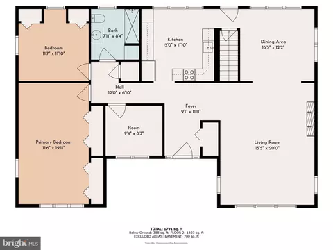 Floorplan - 671 Davis Ln, Wayne, PA 19087 photo 1 of 2