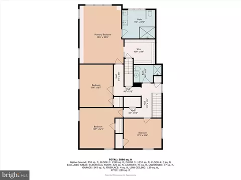 Floorplan - 56 Croton Rd, Wayne, PA 19087 photo 2 of 3