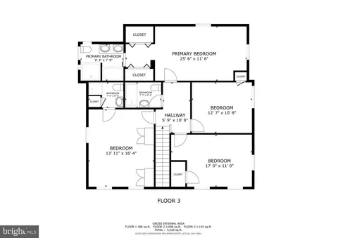 Floorplan - 479 Walker Rd, Wayne, PA 19087 photo 2 of 4
