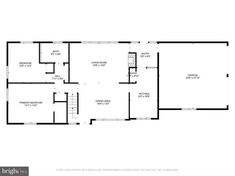 Floorplan - 601 Old Eagle School Rd, Wayne, PA 19087 photo 1 of 3