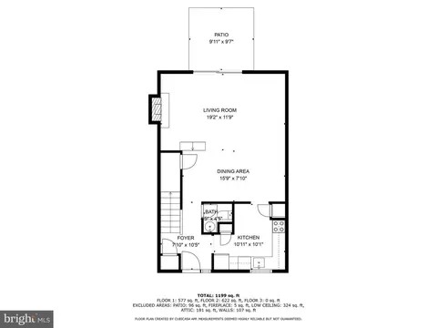 Floorplan - 315 S Valley Forge Rd #7, Devon, PA 19333 photo 1 of 2