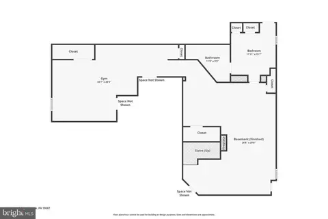 Floorplan - 864 Monteith Dr, Wayne, PA 19087 photo 3 of 3