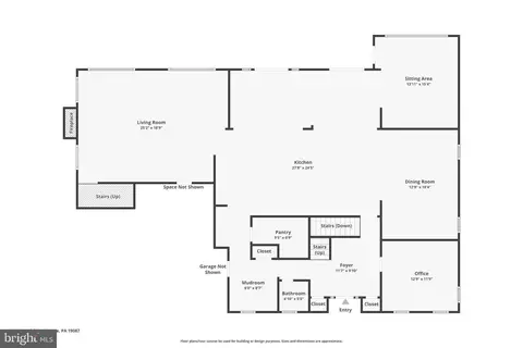 Floorplan - 864 Monteith Dr, Wayne, PA 19087 photo 1 of 3