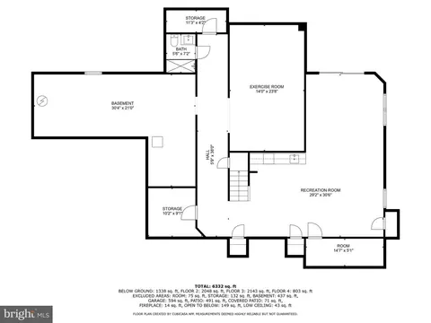 Floorplan - 775 N Wayne Ave, Wayne, PA 19087 photo 1 of 4