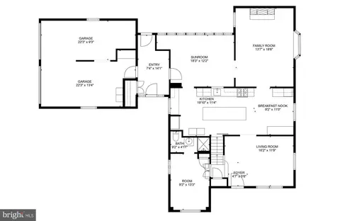 Floorplan - 79 Crestline Rd, Wayne, PA 19087 photo 1 of 3