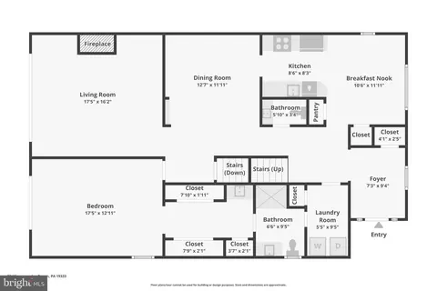 Floorplan - 33 Wingstone Ln, Devon, PA 19333 photo 2 of 3
