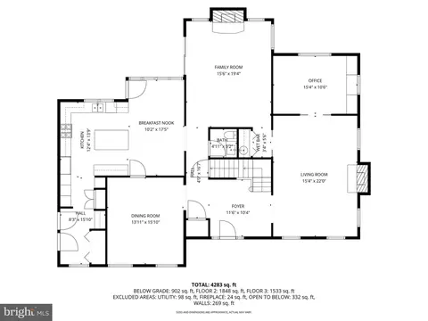 Floorplan - 287 Stonegate Dr, Devon, PA 19333 photo 1 of 4