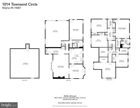 Floorplan - 1014 Townsend Cir, Wayne, PA 19087 photo 1 of 1