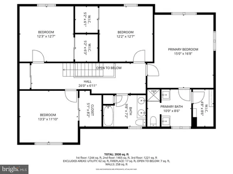 Floorplan - 634 Twin Bridge Dr, Wayne, PA 19087 photo 2 of 4