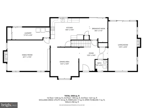Floorplan - 634 Twin Bridge Dr, Wayne, PA 19087 photo 4 of 4