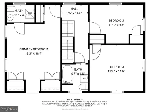 Floorplan - 2 Briar Rd, Wayne, PA 19087 photo 2 of 5