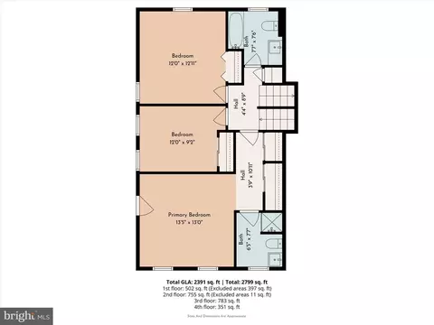 Floorplan - 699 W Valley Rd, Wayne, PA 19087 photo 3 of 4