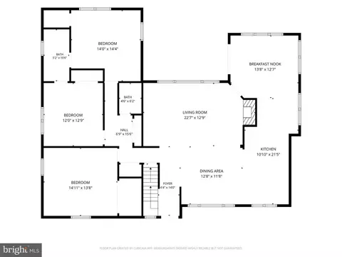 Floorplan - 661 Old Eagle School Rd, Wayne, PA 19087 photo 2 of 3