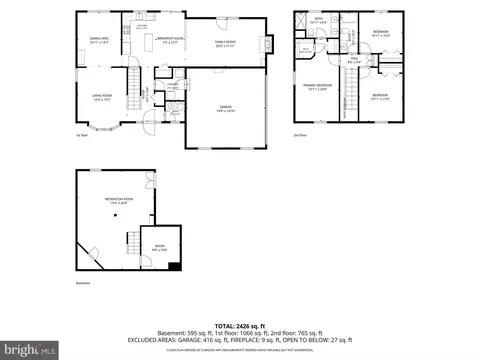 Floorplan - 429 Deep Willow Dr, Exton, PA 19341 photo 1 of 4