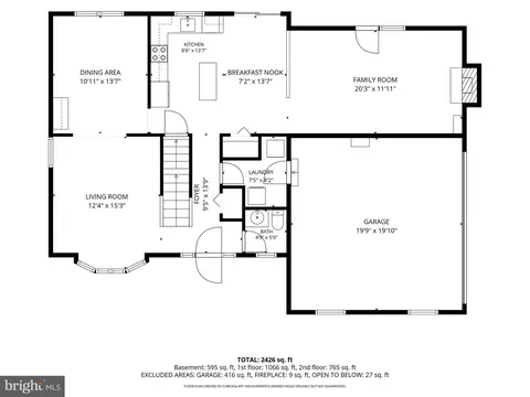 Floorplan - 429 Deep Willow Dr, Exton, PA 19341 photo 2 of 4