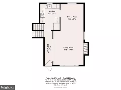 Floorplan - 303 Landsende Rd, Devon, PA 19333 photo 1 of 5