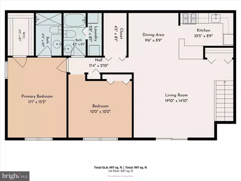Floorplan - 255 Old Forge Xing #255, Devon, PA 19333 photo 1 of 1