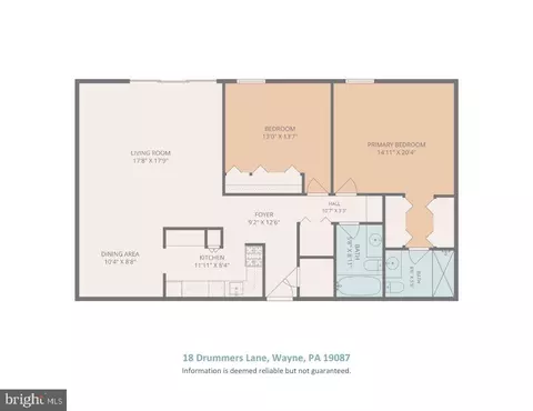 Floorplan - 18 Drummers Ln, Wayne, PA 19087 photo 1 of 1