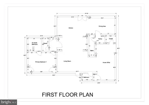 Floorplan - 516 Brookview Rd, Exton, PA 19341 photo 1 of 2
