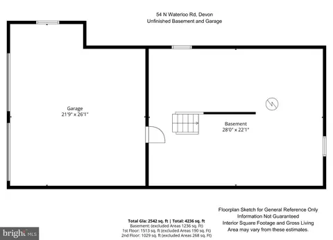 Floorplan - 54 N Waterloo Rd, Devon, PA 19333 photo 3 of 3