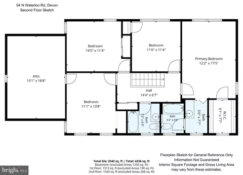 Floorplan - 54 N Waterloo Rd, Devon, PA 19333 photo 2 of 3