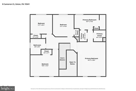 Floorplan - 8 Cameron Ct, Exton, PA 19341 photo 2 of 3