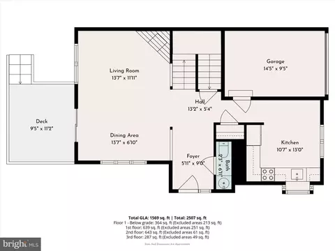 Floorplan - 41 E Jonathan Ct #41, Kennett Square, PA 19348 photo 2 of 5