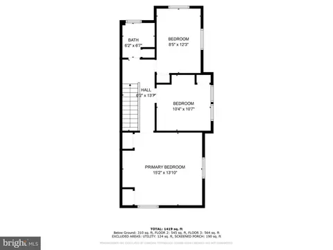 Floorplan - 217 S Lynn Blvd, Upper Darby, PA 19082 photo 2 of 4
