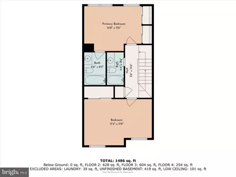 Floorplan - 421 Eagle Rd #11, Wayne, PA 19087 photo 3 of 4