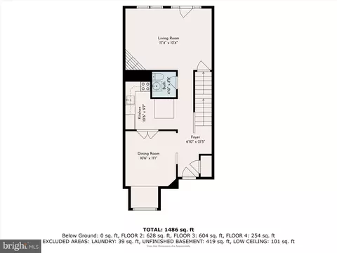 Floorplan - 421 Eagle Rd #11, Wayne, PA 19087 photo 2 of 4