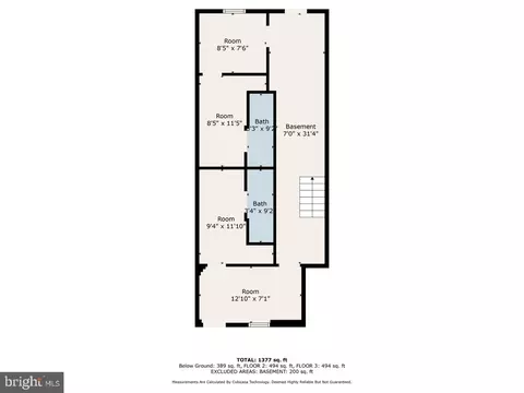 Floorplan - 105 Sherbrook Blvd, Upper Darby, PA 19082 photo 2 of 3