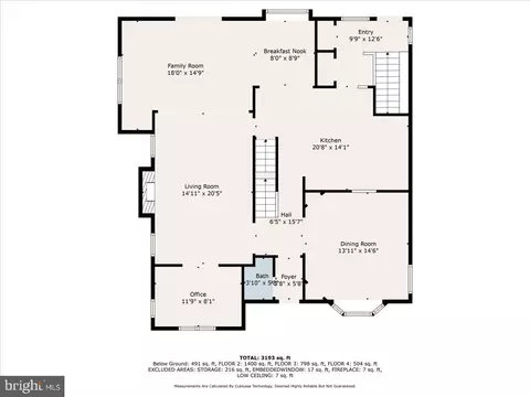 Floorplan - 409 Iven Ave, Wayne, PA 19087 photo 3 of 5