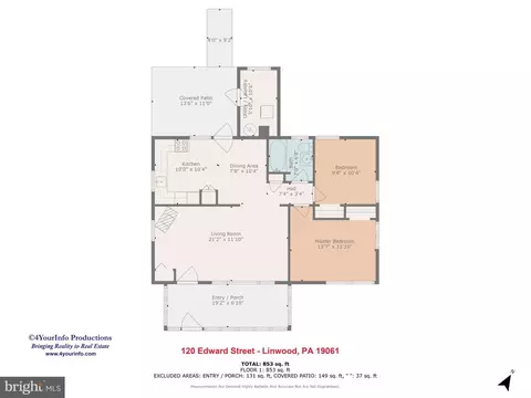 Floorplan - 120 Edward St, Marcus Hook, PA 19061 photo 1 of 1