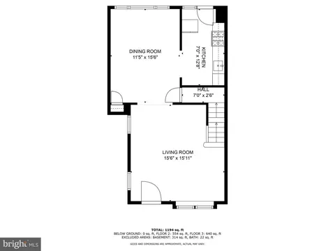 Floorplan - 7527 Parkview Rd, Upper Darby, PA 19082 photo 6 of 8