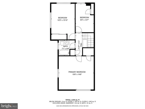 Floorplan - 7527 Parkview Rd, Upper Darby, PA 19082 photo 4 of 8