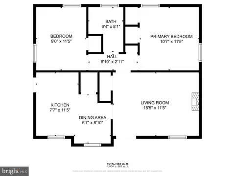 Floorplan - 2416 2nd Ave, Boothwyn, PA 19061 photo 1 of 1