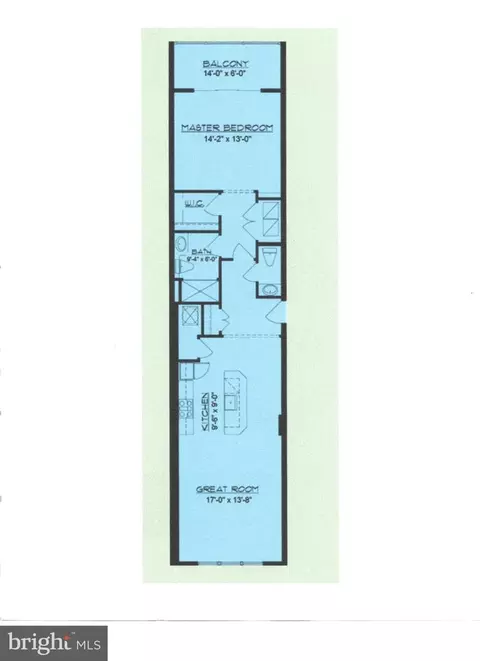 Floorplan - 108 E Lancaster Ave #B-2, Wayne, PA 19087 photo 1 of 1