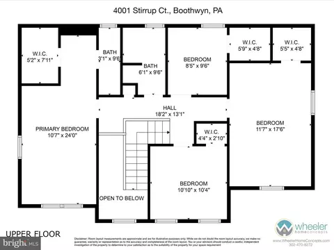 Floorplan - 4001 Stirrup Ct, Boothwyn, PA 19061 photo 2 of 3
