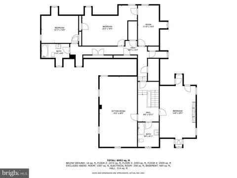 Floorplan - 705 Church Rd, Wayne, PA 19087 photo 3 of 4