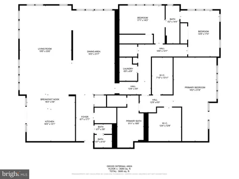 Floorplan - 427 E Lancaster Ave #2201, Wayne, PA 19087 photo 1 of 1