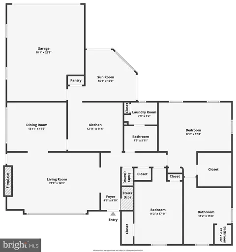 Floorplan - 444 Louella Ave, Wayne, PA 19087 photo 1 of 3