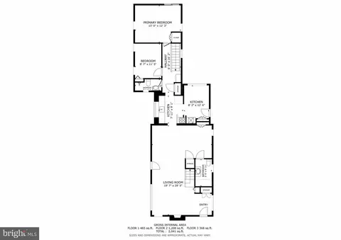 Floorplan - 11 E Thomson Ave, Springfield, PA 19064 photo 1 of 4