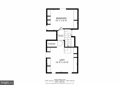 Floorplan - 11 E Thomson Ave, Springfield, PA 19064 photo 2 of 4