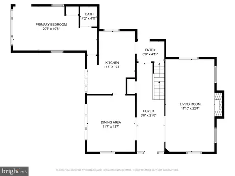 Floorplan - 107 E Springfield Rd, Springfield, PA 19064 photo 3 of 4