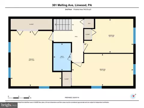Floorplan - 301 Melling Ave, Marcus Hook, PA 19061 photo 2 of 2