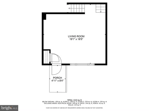 Floorplan - 158 Fronefield Ave, Marcus Hook, PA 19061 photo 2 of 5