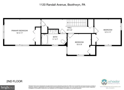 Floorplan - 1120 Randall Ave, Boothwyn, PA 19061 photo 6 of 6