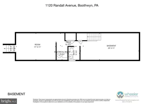 Floorplan - 1120 Randall Ave, Boothwyn, PA 19061 photo 4 of 6