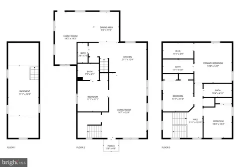 Floorplan - 405 Walnut St, Boothwyn, PA 19061 photo 1 of 4